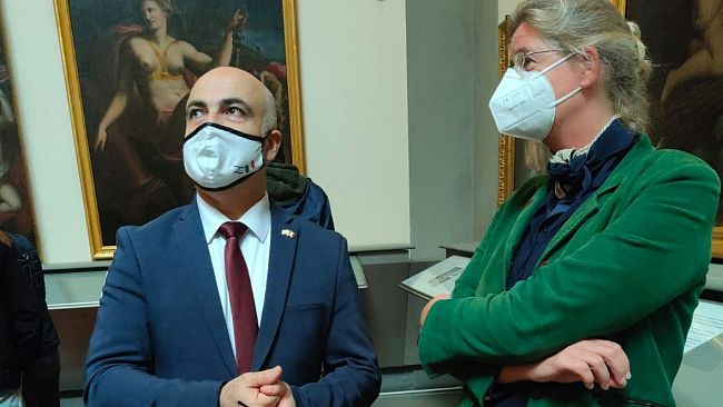 L'Ambasciatore di Israele in Italia visita la Galleria dell'Accademia