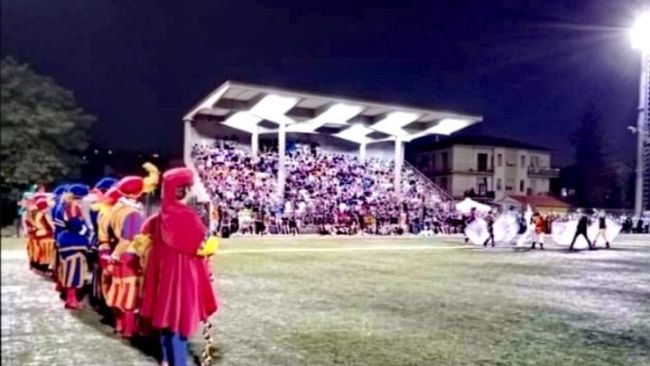  Palla Pillotta, 130 figuranti e un cuore gialloblu che batte forte