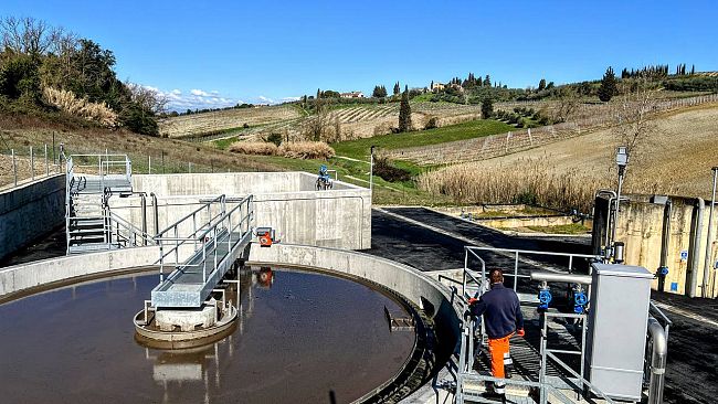Montespertoli: terminati i lavori al depuratore e al sistema fognario