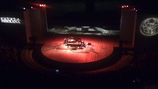 Due pianoforti per due: Corea e Bollani ieri sera a Fiesole