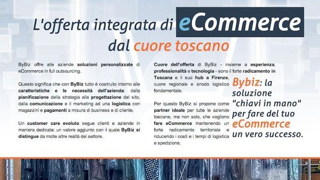 Nasce Bybiz, la soluzione “chiavi in mano” per un eCommerce di successo
