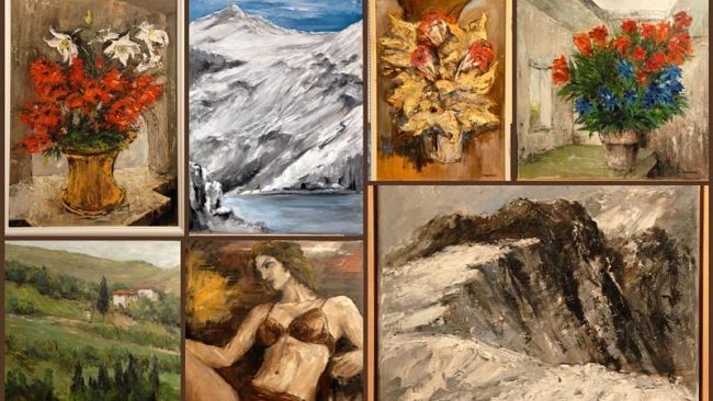 Pittura: mostra di Leonardo Goggioli