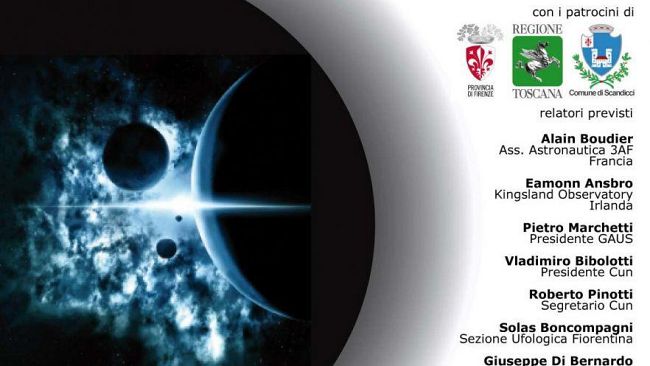 Ufologia a Firenze con ''Misteri dal Cosmo''
