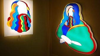 Marco Lodola illumina il rinascimento fiorentino