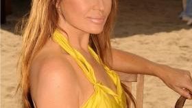 Lory del Santo gira un film a Firenze