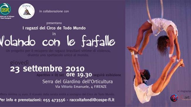 Volando con le farfalle: il Circo de Todo Mundo a Firenze