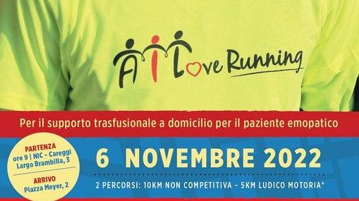 Ailoverunnig, si corre il 6 novembre 2022: le info