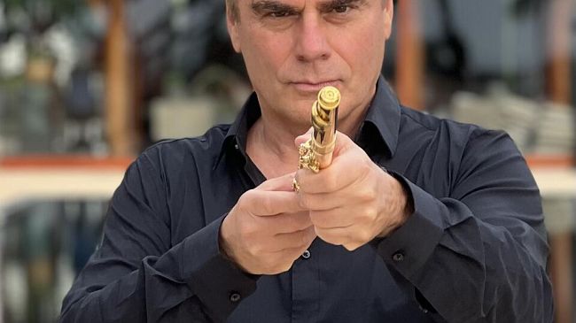 Il flautista Andrea Griminelli a Pietrasanta 