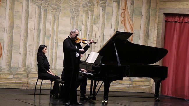 Musica: ieri sera Repin e Lugansky al teatro della Pergola