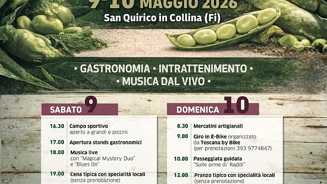 Festa del Baccello 2026 a San Quirico in Collina