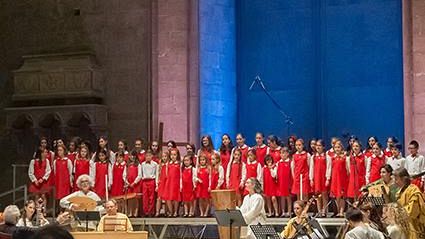 Grande serata per il Piccolo Coro Melograno a “O Flos Colende”
