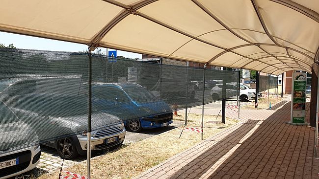 Sanità: tunnel per l'attesa al presidio di via Vivaldi a Scandicci