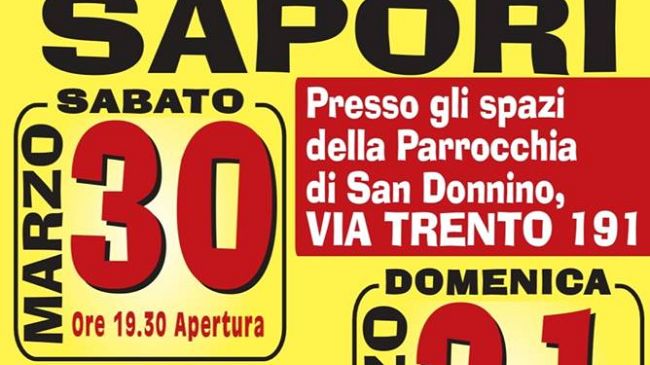 La Sagra degli Antichi Sapori alla Fratellanza di San Donnino