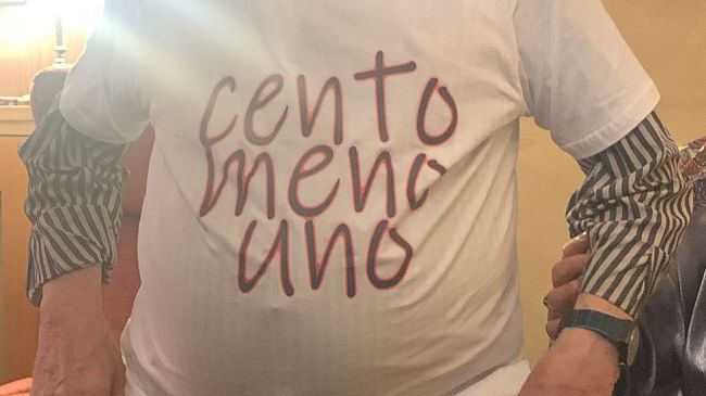 Lamberto Pignotti ha compiuto 99 anni