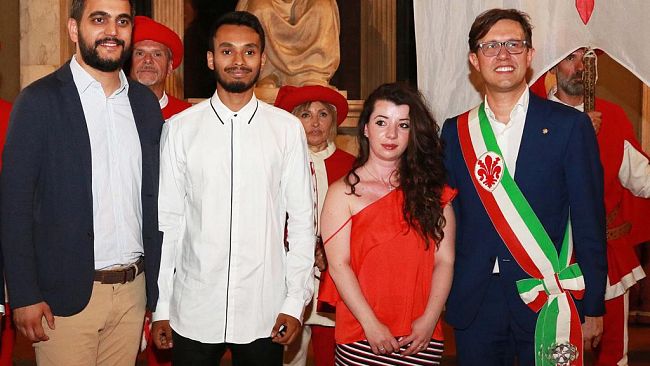 Firenze, festa in Palazzo Vecchio per 300 neo diciottenni