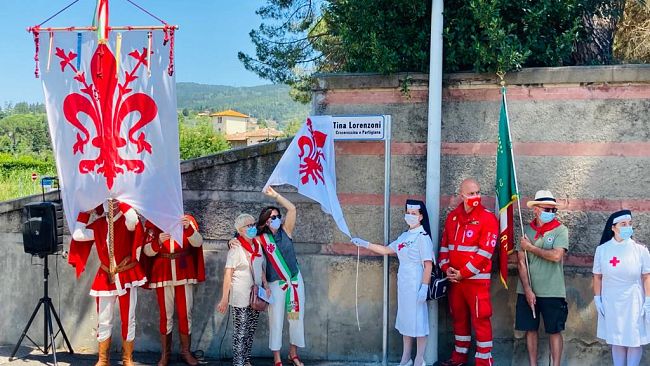 Careggi, ponte intitolato a Tina Lorenzoni partigiana e crocerossina