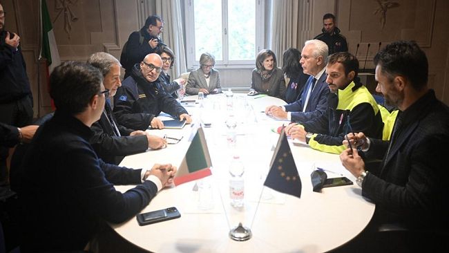 Alluvione: il ministro Musumeci a Campi Bisenzio