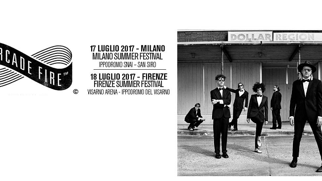 Arcade Fire al Firenze Summer Festival.