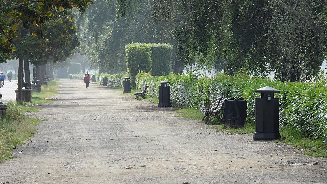 Nuovi cestini per i rifiuti​ al Parco delle Cascine