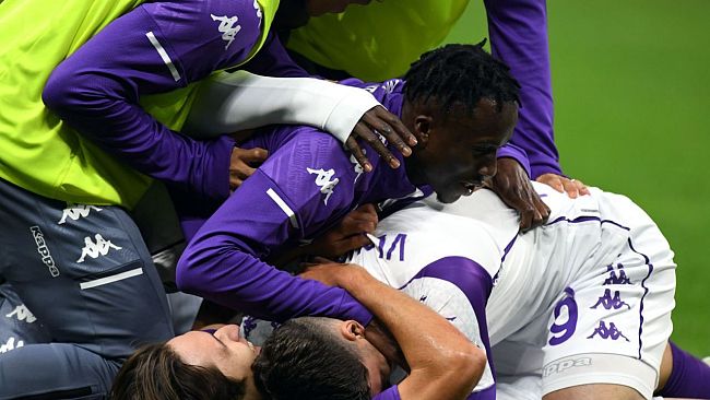 Fiorentina beffata a San Siro