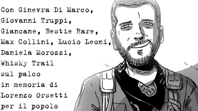 Concerto per Lorenzo Orsetti al teatro Puccini