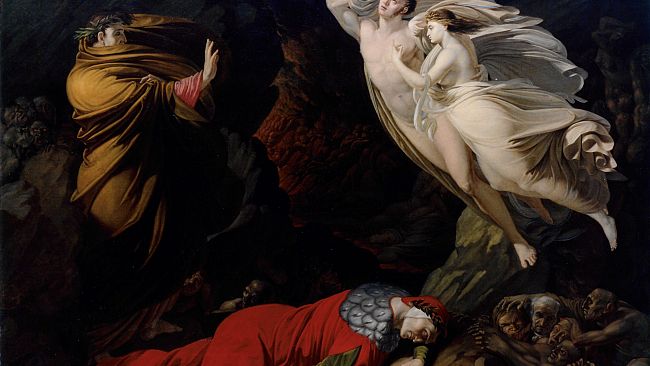 Dante, la visione dell'arte