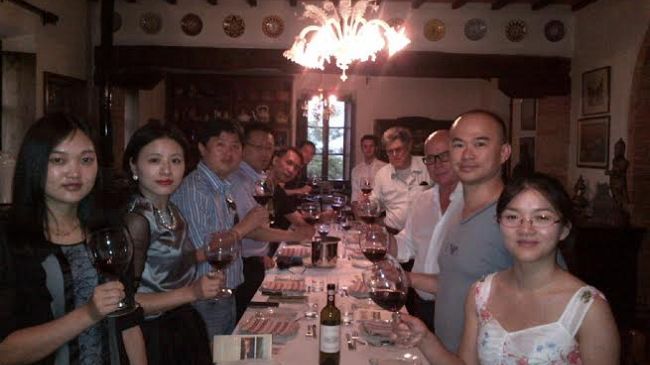 Gallo Nero buyers cinesi ospiti del Chianti Classico
