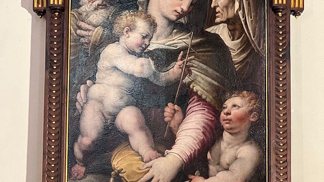 Arte: la Madonna Vasariana inedita e restaurata a Bagno a Ripoli