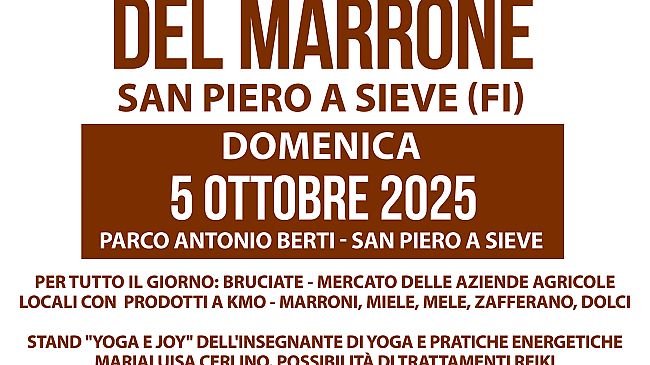 L'autunno del marrone IGP del Mugello