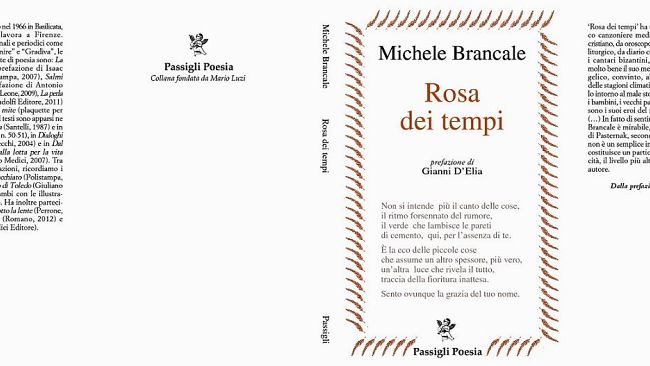 Rosa dei tempi: il nuovo libro di Michele Brancale