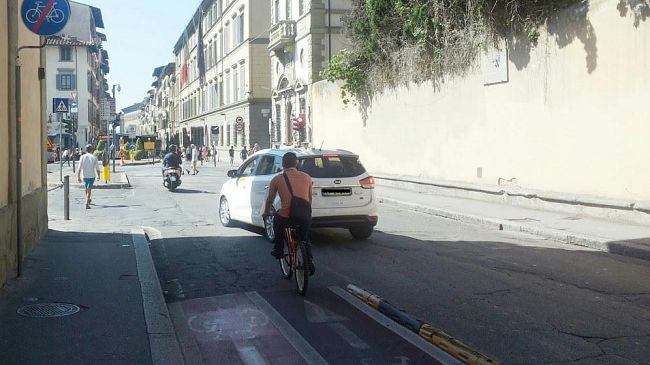 Firenze Pedonale e Ciclabile: tutto bello finché non la usi