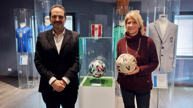 Carolina Morace ha visitato Coverciano