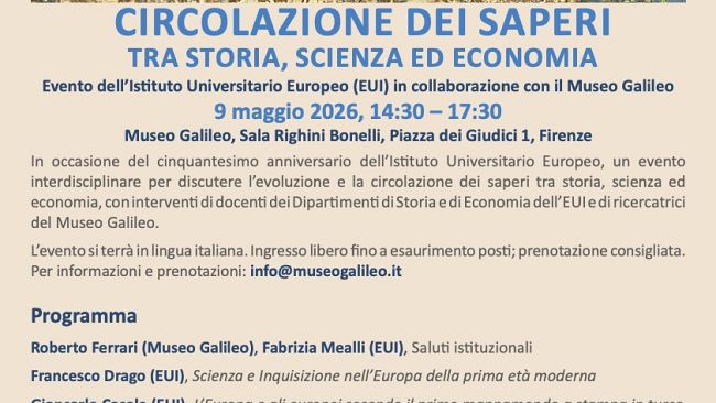Al via le celebrazioni per i 50 anni dell’IUE