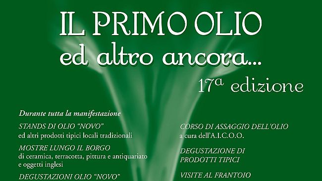 Nel ponte di Ognissanti “Il primo olio e altro ancora...” a Montisi