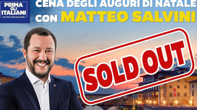 Matteo Salvini a Firenze, tra sicurezza e infrastrutture: contestazione in centro storico