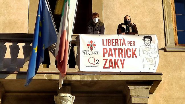 Firenze, striscioni per Zaki al quartiere 1 e al quartiere 2