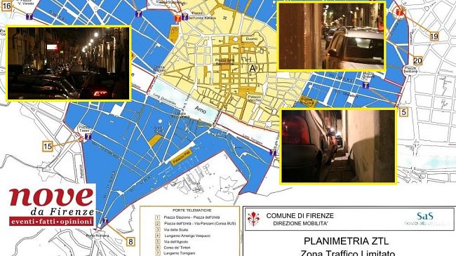 Nuova ZTL a Firenze attesa una valanga di multe