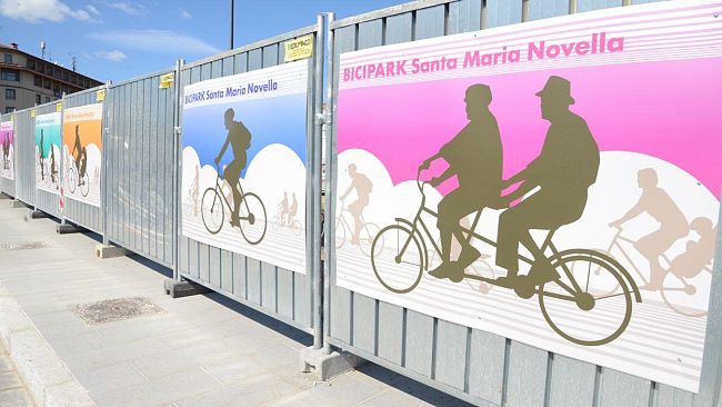 Firenze: 800 stalli a disposizione gratuita nel nuovo bici park