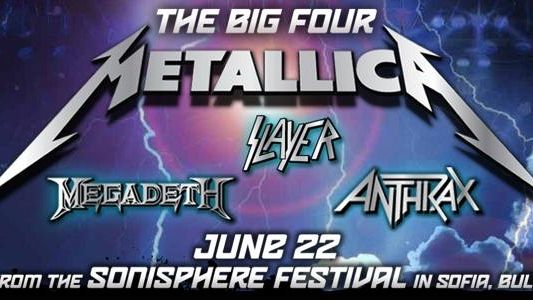 Metallica, Slayer, Megadeth, Anthrax a Montevarchi