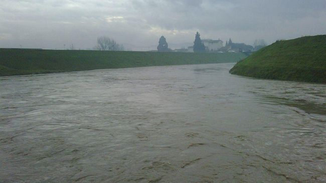 Maltempo: fiumi in piena in provincia di Pistoia e di Lucca