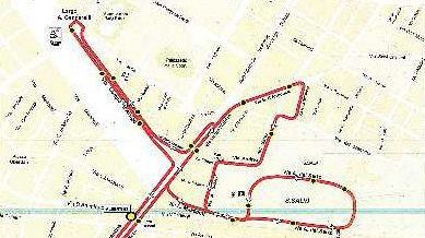 Un bus a servizio dell’area di San Salvi