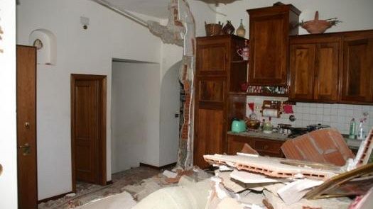 Esplode appartamento in località Serpiolle