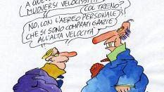 TAV in Val di Susa: in arrivo in dono da Firenze sette vignette d'autore