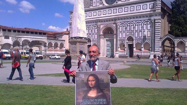 Gioconda a Firenze nel 2013, partita la raccolta firme