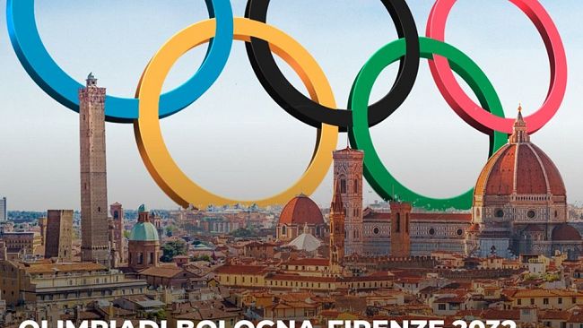 Olimpiadi Firenze-Bologna 2032: in Emilia c'è già uno spot (con le città in ordine alfabetico)