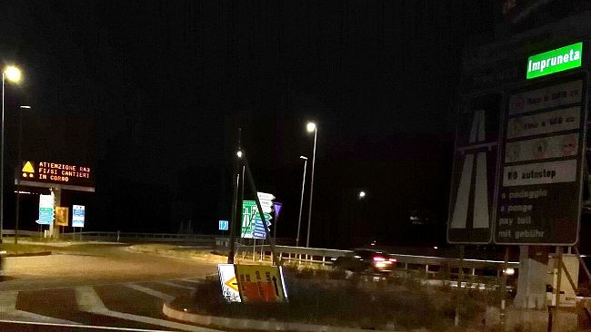 A1: lo svincolo Firenze Impruneta riapre in entrambe le direzioni