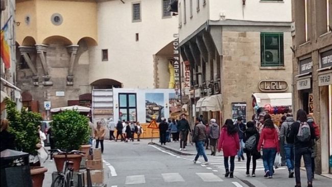 Via dei Guicciardini riaperta, novità in zona piazza Pitti