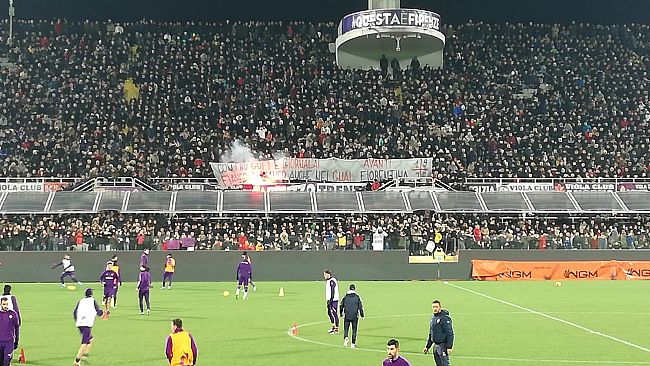 Oggi allenamento dei gigliati sotto gli occhi del pubblico