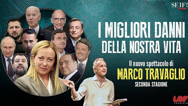 Marco Travaglio in scena al 45° Festival La Versiliana