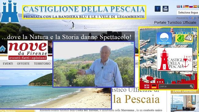 Castiglione della Pescaia: Bandiera Blu, 5 Vele e 'Termitaio'